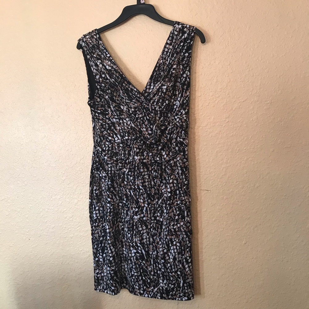 Dress barn runched dress